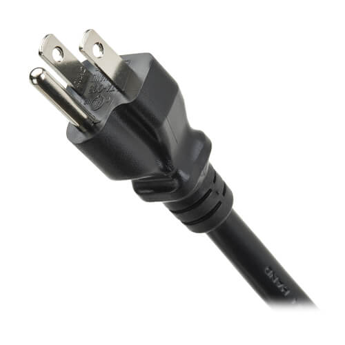Waber Industrial Power Strip, 6 Right-Angle Outlets, 15 ft