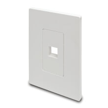 thumbnail image 2 of Tripp Lite Single-Gang 3-Port Universal Keystone Wall Plate, Cat5/6/6a 2 of 11