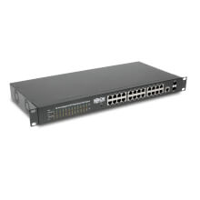 24-Port Gigabit L2 Managed PoE+ Switch, 300W, 2 SFP Slots, 52 Gbps