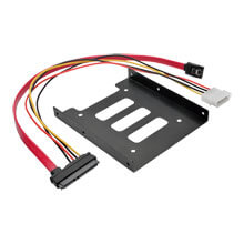 22-pin SATA to 7-pin SATA and 4-pin molex