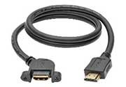 types of hdmi cables – panel mount