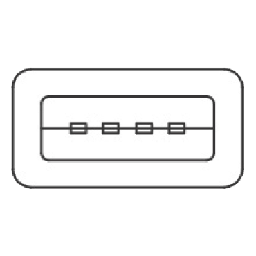 USB Type-A 가역적