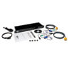 Package includes unit, USB/PS2 KVM cable kits, serial cable, rackmount hardware, external power supply, foot pads and owner's manual.