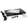 Package includes unit, rackmount hardware, two power cords and owner's manual.