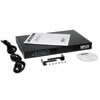 Package includes unit, rackmount hardware, two power cords and owner's manual.