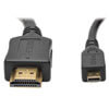 The HDMI and Micro-HDMI connectors support high-definition video resolutions up to 1080p (@ 60 Hz).
