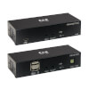 DisplayPort over Cat6 Extender Kit, KVM Support, USB, 4K, DP1.2a, PoC, HDCP 2.2, 230 ft. (70 m), TAA B127A-1A1-BDBD