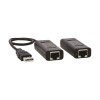 1-Port USB over Cat5/Cat6 Extender Kit with Power over Cable - USB 2.0, Up to 164.04 ft. (50M), Black B203-101-POC