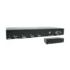 4-Port Presentation Switch Kit, 4K 60 Hz (4:4:4) HDMI, DP, USB-C and VGA to HDMI over Cat6 Extender, 125 ft., TAA B320-4X1-MHE-K