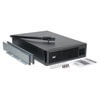 Includes mounting accessories that support 2U rackmount installation in 4-post racks and Owner's Manual.