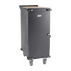 21-Device AC Charging Cart for Laptops and Chromebooks - 120V, NEMA 5-15P, 10 ft. (3.05 m) Cord, Black CSC21AC