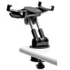 The DDR0710SC Desk Clamp mounts on flat surfaces from 0.2" to 1.6" thick. 
