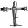 Safe-IT Adjustable Monitor Stand for 17” to 27” Displays, Antimicrobial DDVD1727AM