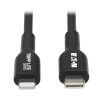 M102-03M-BK front view small image | Lightning Charging Cables