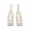 Cat5e 350 MHz Snagless Molded (UTP) Ethernet Cable (RJ45 M/M) - White, 3 ft. (0.91 m) N001-003-WH