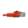 Integral strain relief protects cable and connectors from stress and cracking. Durable corrosion-resistant PVC jacket.