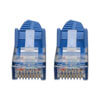 RJ45 male connectors’ snagless design protects the locking tabs from being damaged or broken off during installation.