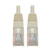 Cat5e 350 MHz Molded (UTP) Ethernet Cable (RJ45 M/M), PoE - White, 5 ft. (1.52 m) N002-005-WH