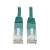Cat5e 350 MHz Molded (UTP) Ethernet Cable (RJ45 M/M) - Green, 15 ft. (4.57 m) N002-015-GN