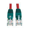 Cat5e 350 MHz Crossover Molded (UTP) Ethernet Cable (RJ45 M/M) - Red, 10 ft. (3.05 m) N010-010-RD