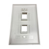 N042AB-002-IVM back view small image | Faceplates & Boxes