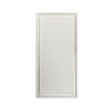 Blank Snap-In Insert, European Style, Vertical, 22.5 x 45 mm, White N042E-WHM0