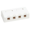 N082-004-WH front view small image | Faceplates & Boxes