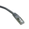 Cat6 Gigabit Molded Shielded (FTP) Ethernet Cable (RJ45 M/M), PoE, Gray, 10 ft. (3.05 m) N125-010-GY
