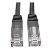 Cat6 Gigabit Molded (UTP) Ethernet Cable (RJ45 M/M), PoE, Black, 2 ft. (0.61 m) N200-002-BK