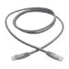 5 ft. gray cable connects high-speed network components in your Cat5/5e/6 application at speeds up to 550 MHz/1 Gbps.