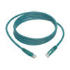 7 ft. green cable designed for high-speed 10/100/1000 Mbps Ethernet network applications.