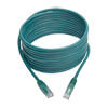 15 ft. green cable designed for high-speed 10/100/1000 Mbps Ethernet network applications.