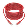 15 ft. red cable connects high-speed network components in your Cat5/5e/6 application at speeds up to 550 MHz/1 Gbps.