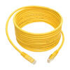 15 ft. yellow cable designed for high-speed 10/100/1000 Mbps Ethernet network applications.