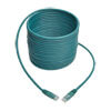 25 ft. green cable designed for high-speed 10/100/1000 Mbps Ethernet network applications.