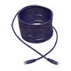 25 ft. purple cable connects high-speed network components in a Cat5/5e application.