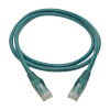 4 ft. green cable connects high-speed network components in your Cat6 application at speeds up to 550 MHz/1 Gbps.