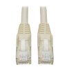 Cat6 Gigabit Snagless Molded (UTP) Ethernet Cable (RJ45 M/M), White, 4 ft. (1.22 m) N201-004-WH