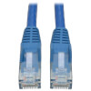 Cat6 Gigabit Snagless Molded (UTP) Ethernet Cable (RJ45 M/M), Blue, 100 ft. (30.5 m) N201-100-BL