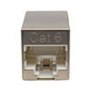 RJ45 keystone jacks feature 50-µinch gold-plated contacts that resist corrosion and improve conduction. <br>