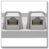N236-004-WH other view small image | Faceplates & Boxes