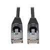 Cat6a 10G Snagless Molded Slim UTP Ethernet Cable (RJ45 M/M), Black, 2 ft. (0.61 m) N261-S02-BK