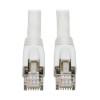 Cat8 40G Snagless SSTP Ethernet Cable (RJ45 M/M), PoE, White, 5 ft. (1.5 m) N272-F05-WH