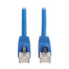 Cat8 40G Snagless SSTP Ethernet Cable (RJ45 M/M), PoE, Blue, 15 ft. (4.6 m) N272-F15-BL