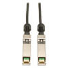 SFP+ 10GBase-CU Passive Twinax Copper Cable, SFP-H10GB-CU2-5M Compatible, Black, 8 ft. (2.43 m) N280-008-BK