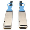 QSFP28 to QSFP28 100GbE Passive DAC Copper InfiniBand Cable (M/M), 0.5 m (20 in.) N282-20N-28-BK