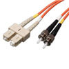 Duplex Multimode 62.5/125 Fiber Patch Cable (SC/ST), 1.2M (4 ft.) N304-004