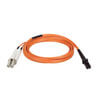 Duplex Multimode 62.5/125 Fiber Patch Cable (MTRJ/LC), 2M (6 ft.) N314-02M