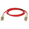 Duplex Multimode 62.5/125 Fiber Patch Cable (LC/LC) - Red, 2M (6 ft.) N320-02M-RD