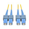 Duplex Singlemode 9/125 Fiber Patch Cable (SC/SC), 1M (3 ft.) N356-01M